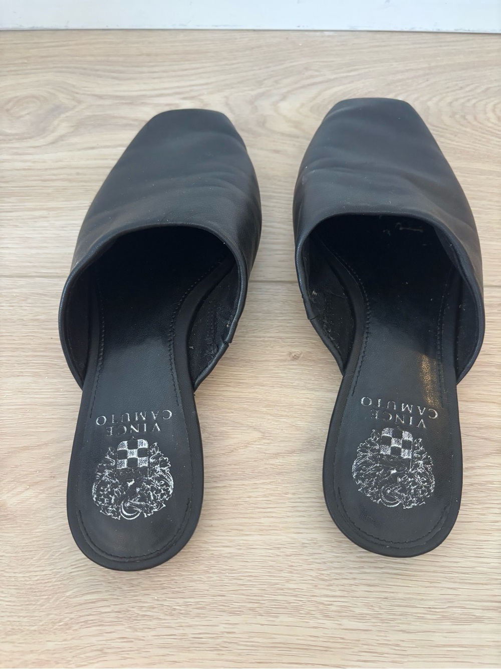 Vince Camuto Leather Mules - Picture 3 of 5